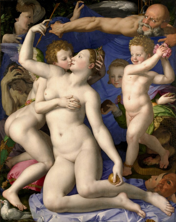 Alegoría del triunfo de Venus Angelo_Bronzino_