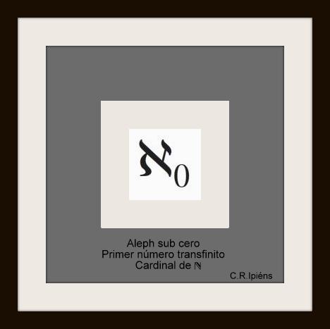 Primer número Transfinito.