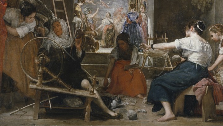 1 1657 Las hilanderas o La fábula de Aracnecc