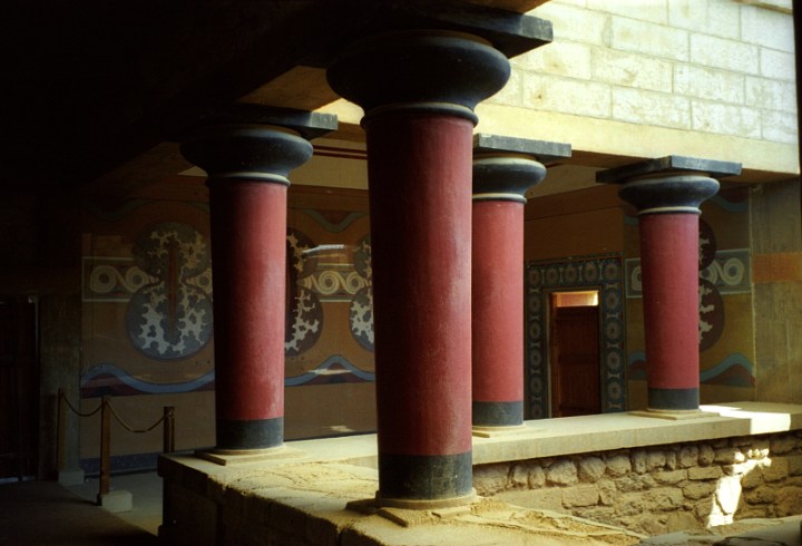 Palacio de Knossos, Creta.