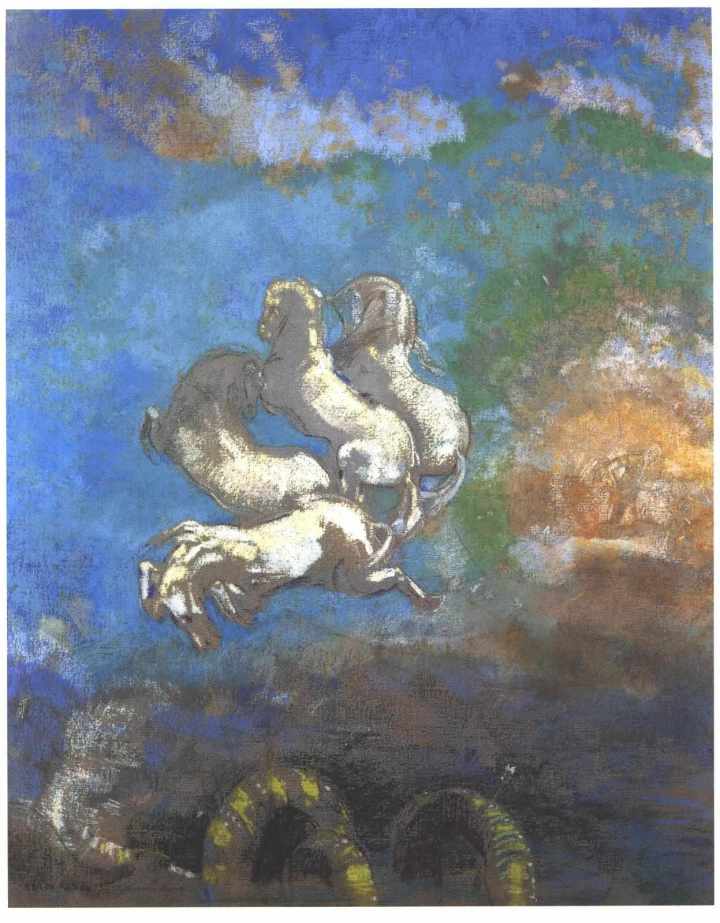 Odilon_Redon_-_Der_Wagen_des_Apolls