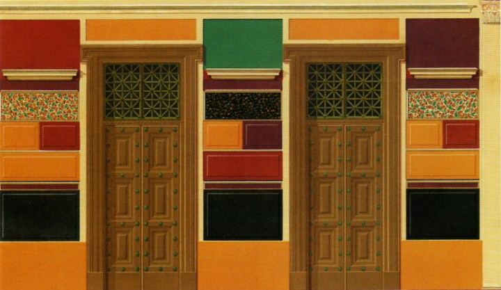 Casa de Salustio (Primer estilo) Pompeya.