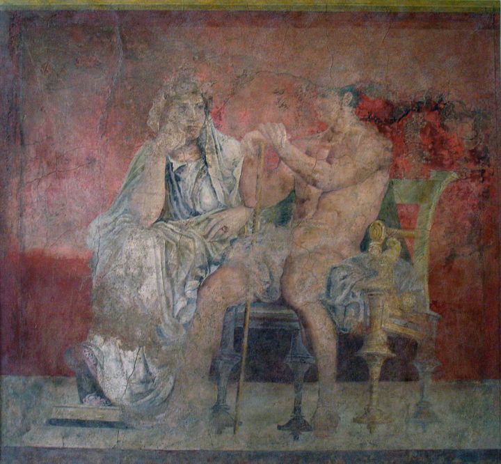 Fresco de la pared del Hall (2)