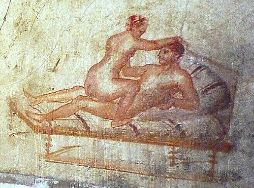 Pompeii wall painting
