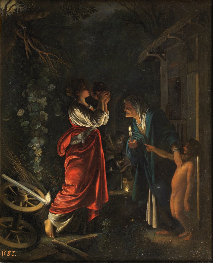 Ceres en casa de Bécuba, Adam Elsheimer y taller sala 7