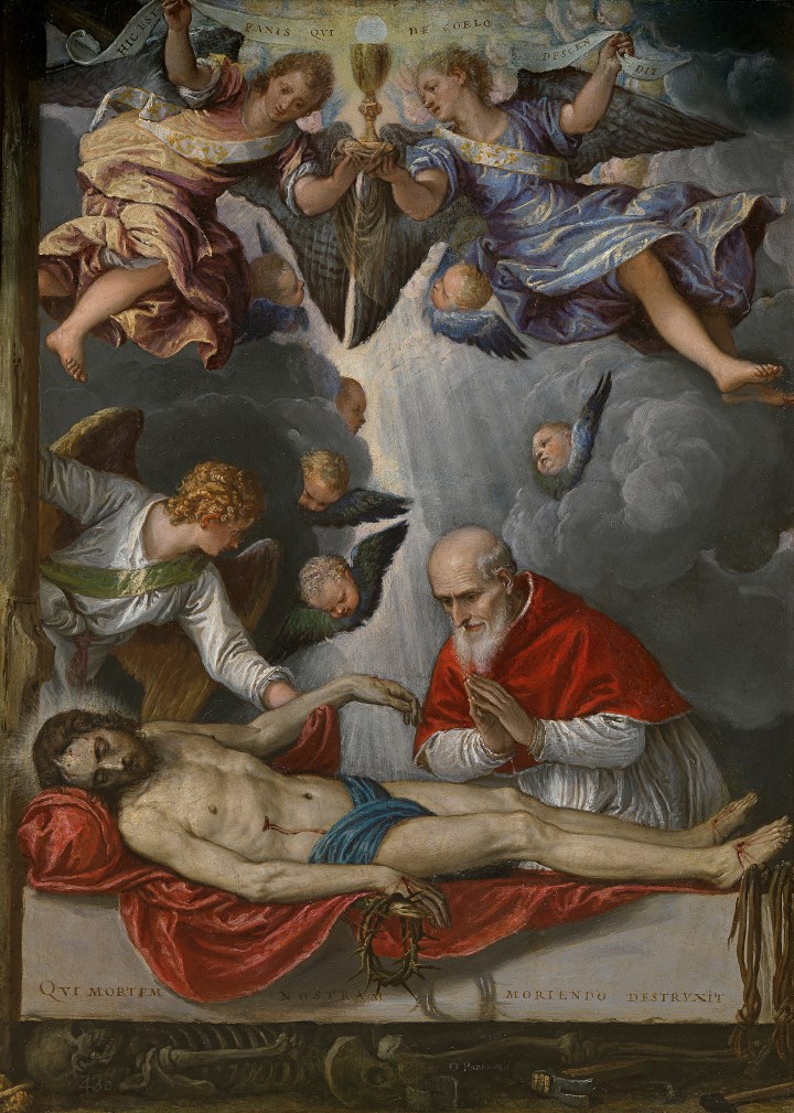 Cristo yacente Michele Parrasio, sala5
