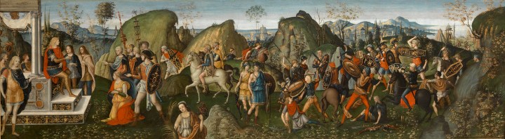 La continencia de Escipión Amico y Guido Aspertani sala 2