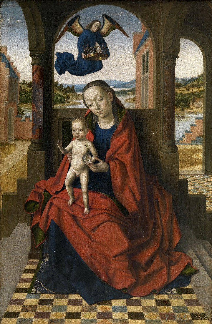 La Virgen con el niño Petrus Christus sala2mp