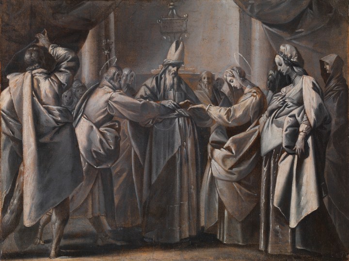 Los desposorios de la Virgen Pier Francesco Mazzucchelli, Il Morazzone sala 5