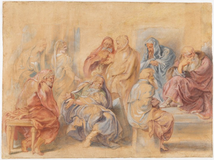 Los siete sabios de Grecia, Pedro Pablo Rubens sala 7