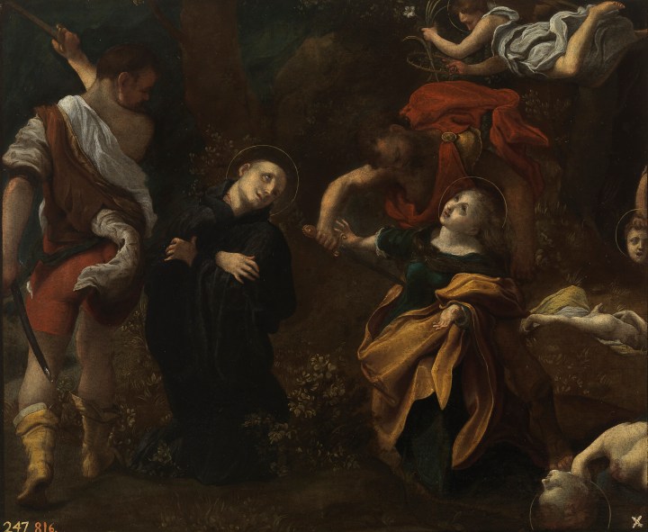 Martirio de los santos Plácido, Flavia, Eutiquio y Victorino, Antonio Allegri, Il Correggio sala 6