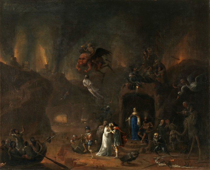 Orfeo y Eurídice en los Infiernos, Pieter Fris sala 9 r