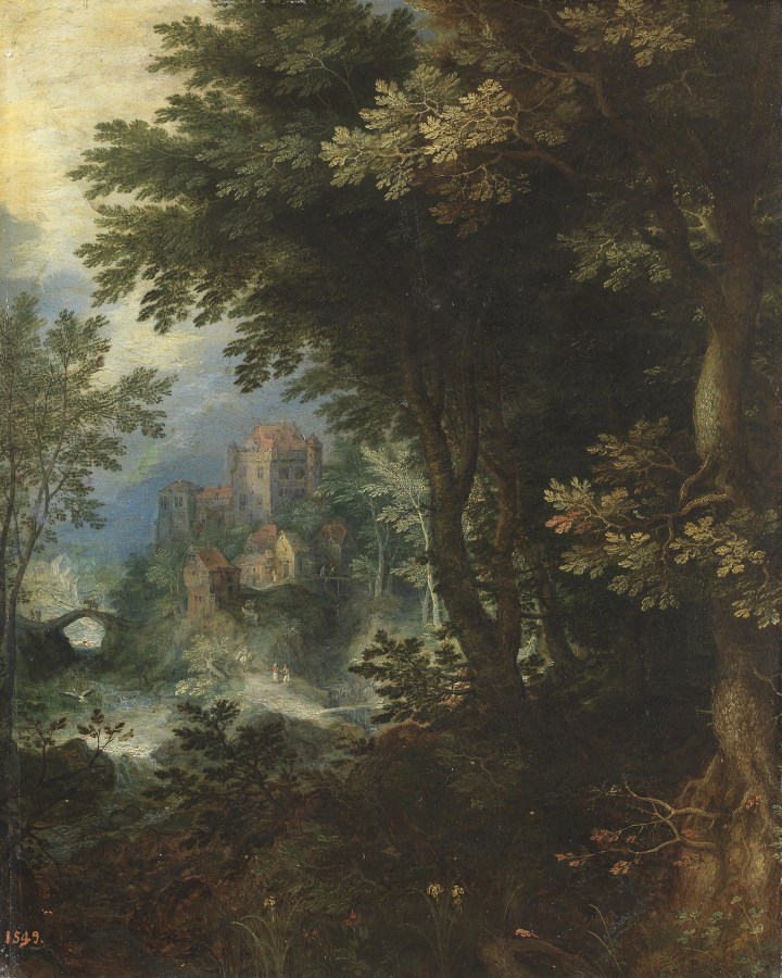 Paisaje, Atribuido a Jan Brueghel el Viejo sala 9