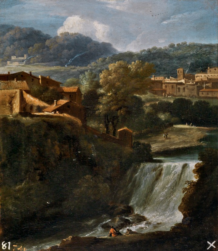 Paisaje con cascada, Gaspard Dughet sala 9