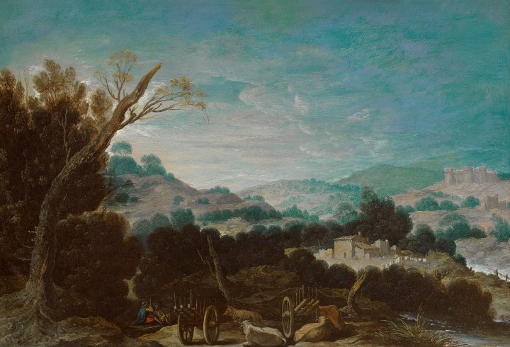 Paisaje con pastores, Francisco Collantes sala 8
