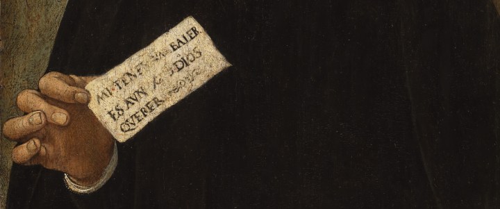 Un conquistador de Indias Anónimo sala 6r