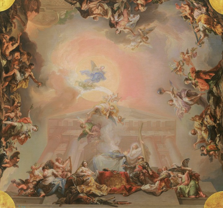 Alegoría de la institución de la orden de Carlos III, Vicente López Portaña