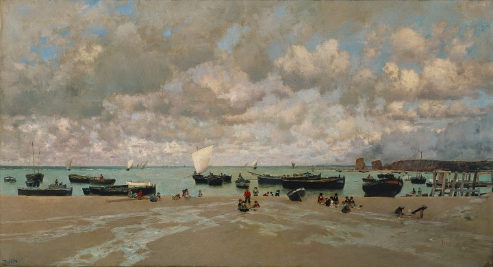 Desembocadura del Bidasoa, Martín Rico y Ortega