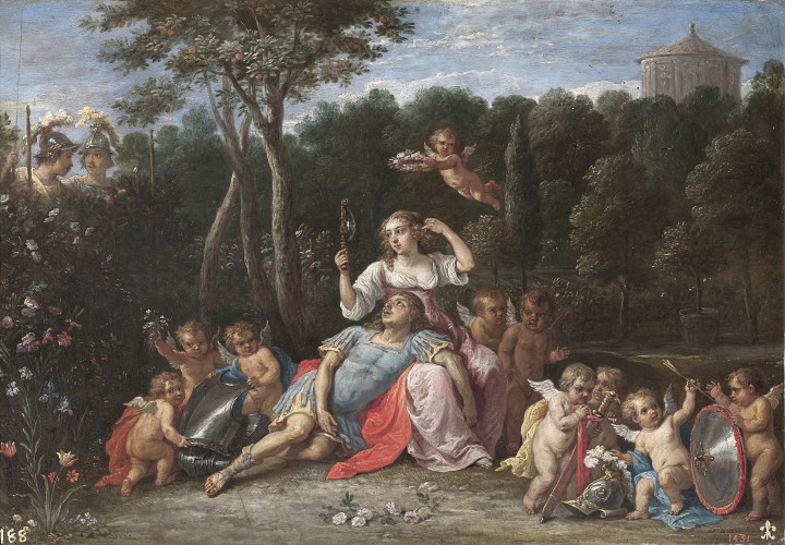 El jardín de Armida, David Teniers