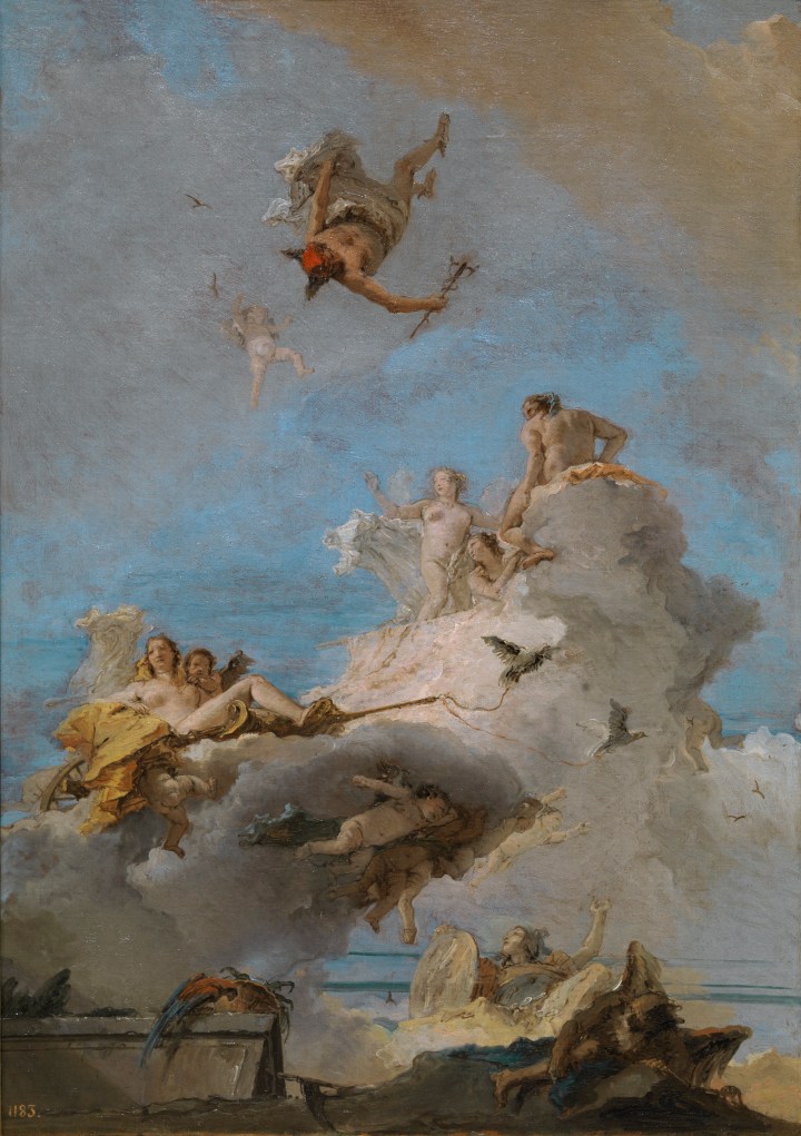 El Olimpo o Triunfo de Venus, Giambattista Tiepolo