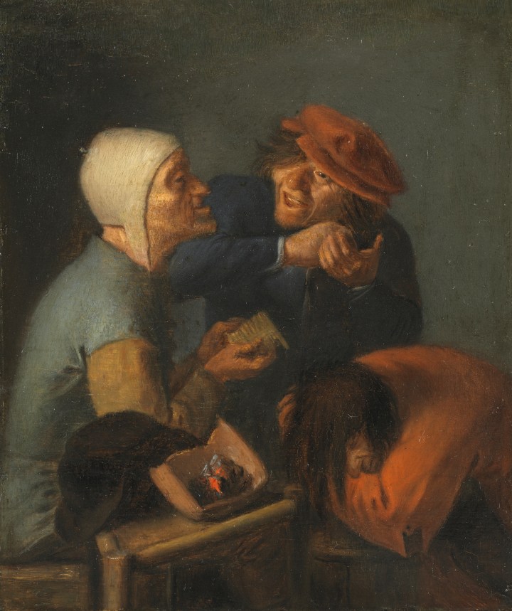 El peinado, Adriaen Brouwer
