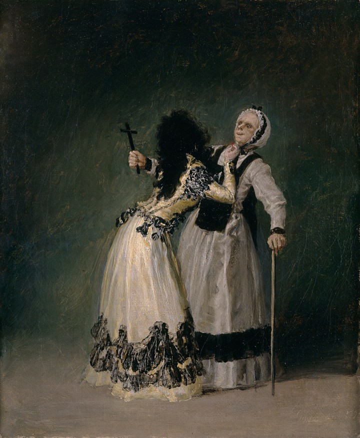 La duquesa de Alba y su dueña, Francisco de Goya y Lucientes