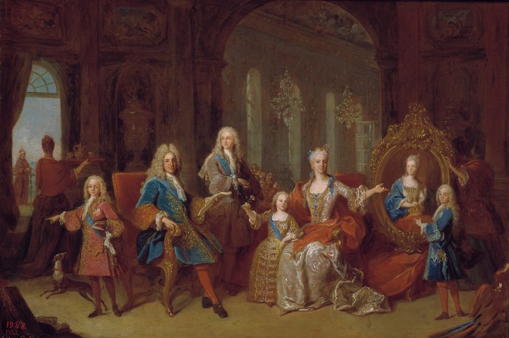 La familia de Felipe V, Jean Ranc