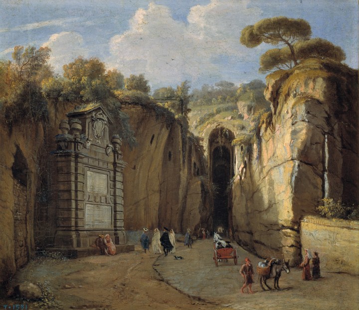 La gruta de Posillipo (Nápoles), Gaspare Vanvitelli
