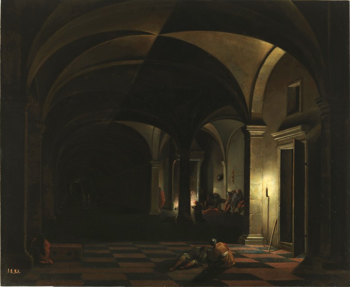 La negación de san Pedro, Hendrick van Steenwijck