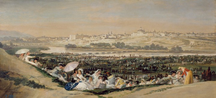 La pradera de San Isidro, Francisco de Goya y Lucientes