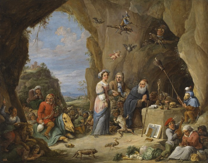 Las tentaciones de san Antonio abad, David Teniers