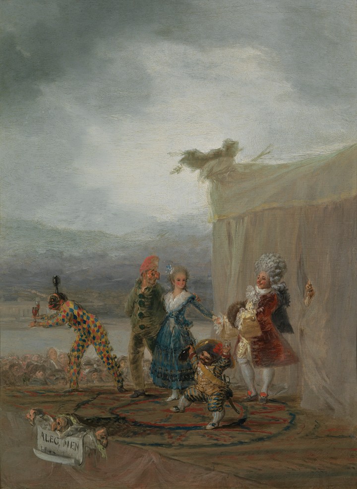 Los cómicos ambulantes, Francisco de Goya y Lucientes