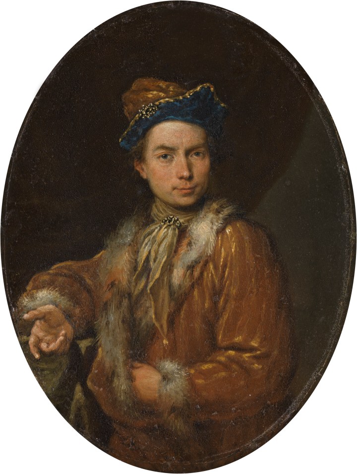 Retrato de caballero (¿Autorretrato), Anónimo francés