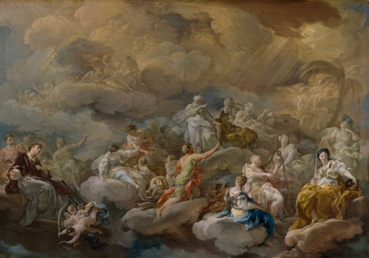 San Lorenzo en la Gloria, (Gloria de Santos), Corrado Giaquinto