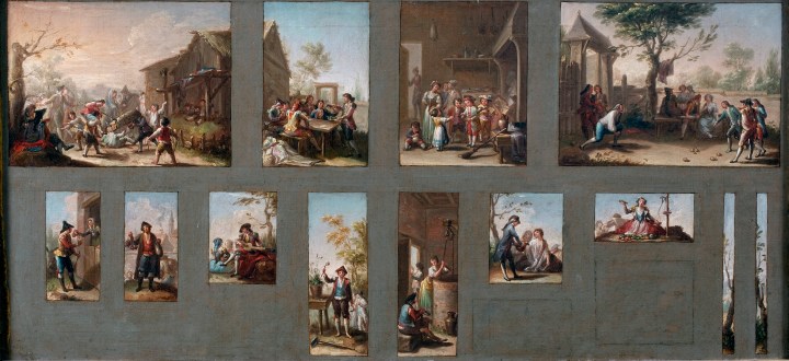 Trece bocetos para cartones de tapices, Francisco Bayeu y Subías