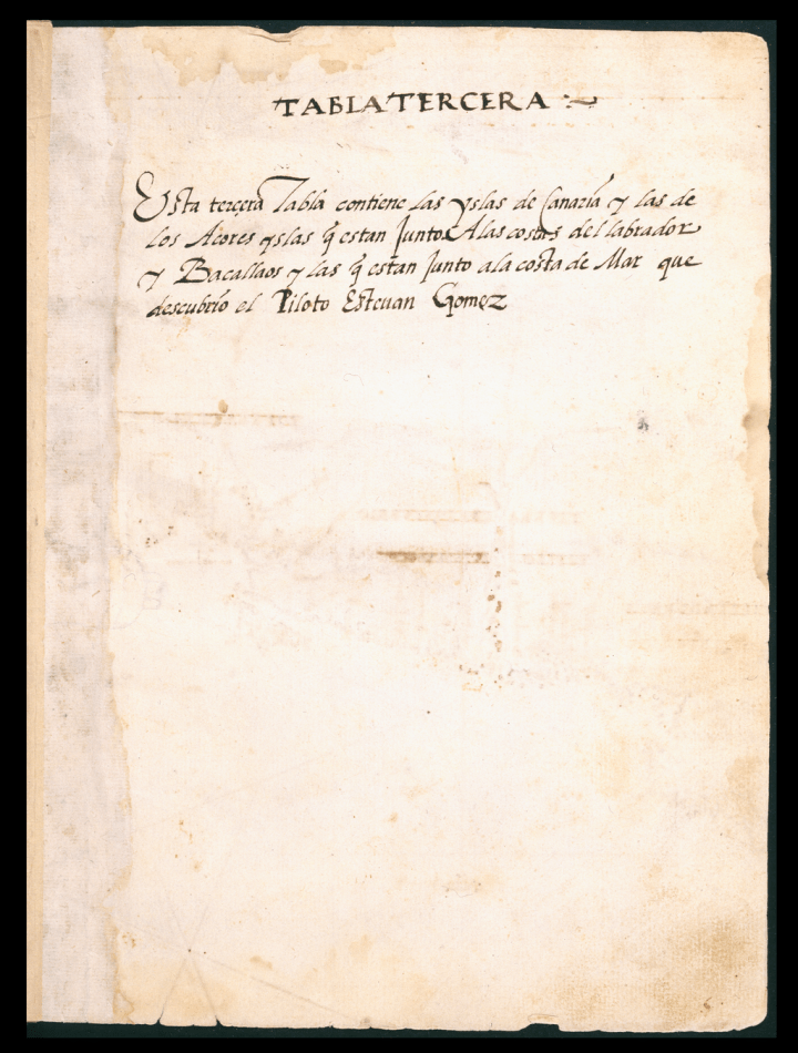 Contenido Tabla Tercera