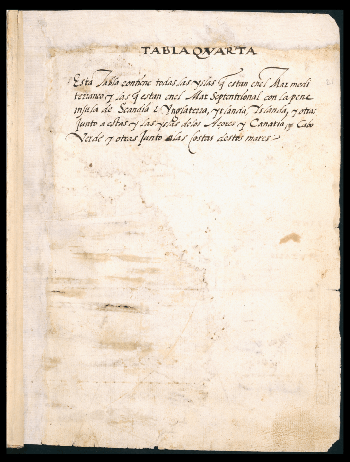 Contenido de la Tabla Cuarta