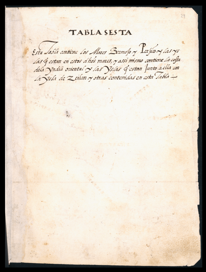 Contenidos Tabla Sexta