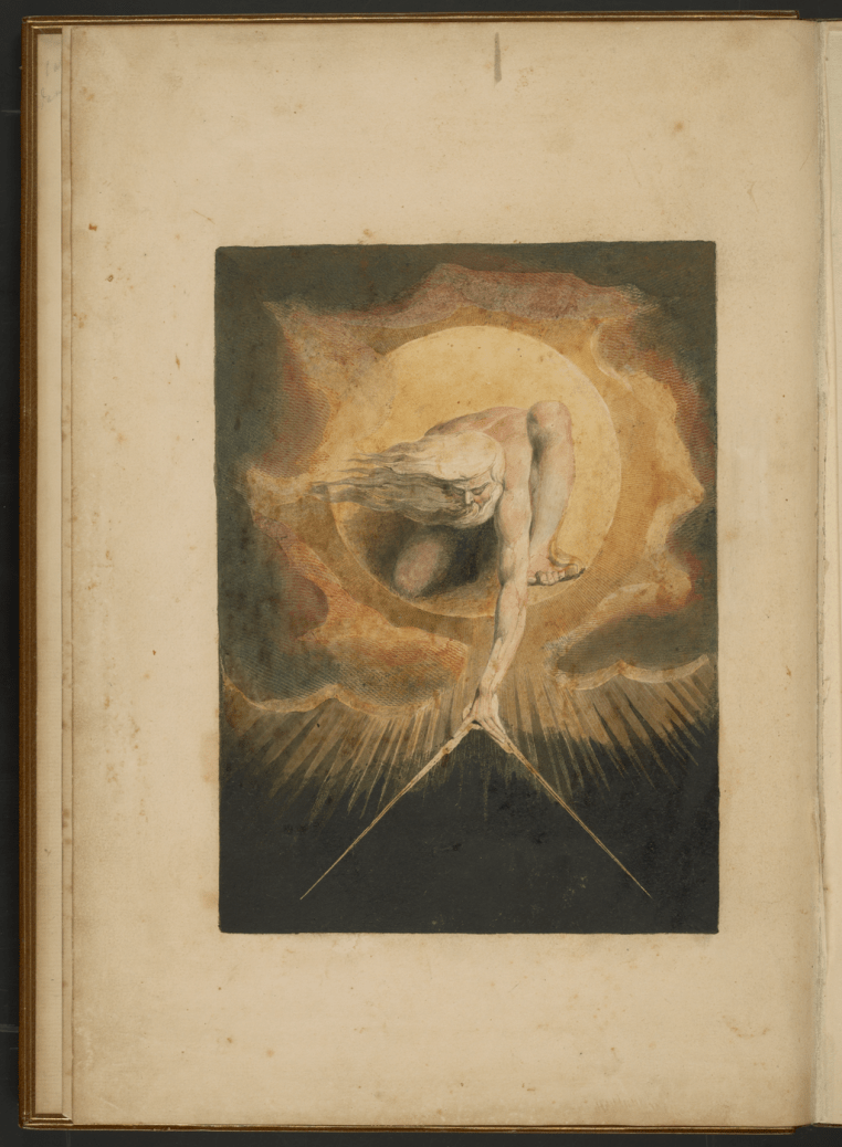 El anciano de los días. Frontispicio. Lámina 1. 