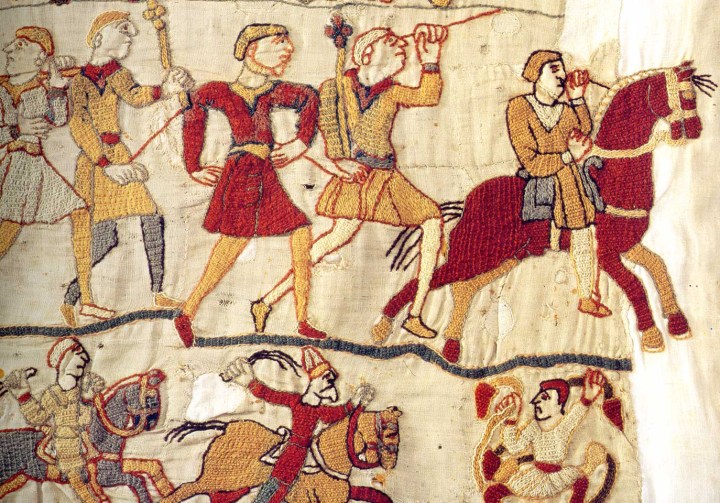 Otros detalles del tapiz.