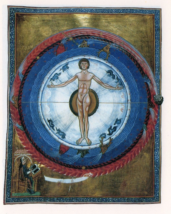 El hombre Universal, Fol. 9, Liber divinorum operum I, 2.