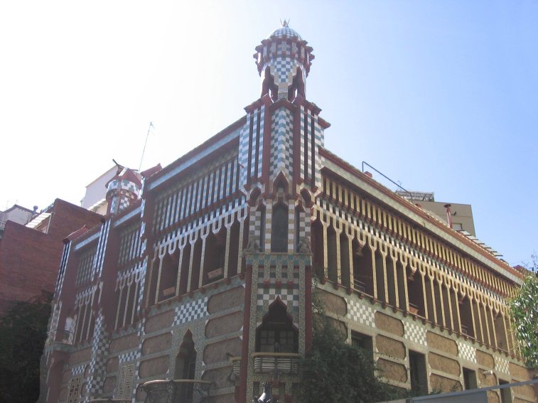 Casa Vicens, de Antoni Gaudí (Barcelona)