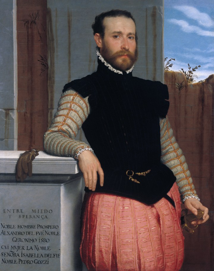 Prospero Alessandri, by Giovanni Battista Moroni