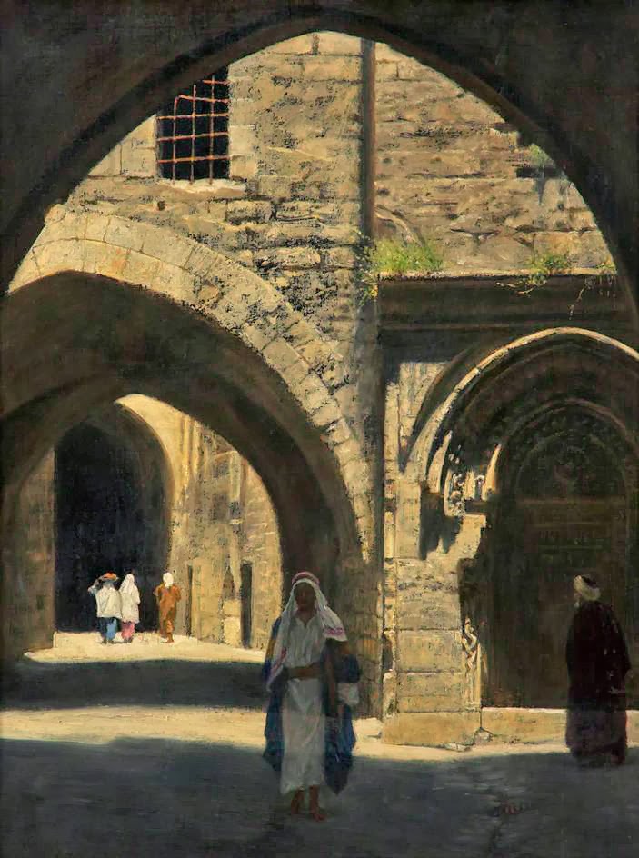 John Collier - A Street in Jerusalem