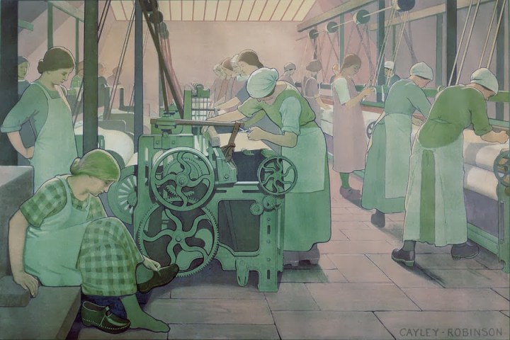 british-industries--cotton-frederick-cayley-robinson
