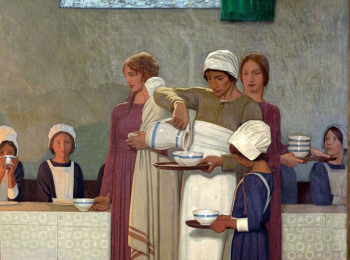 Oil_Painting_by_Cayley_Robinson_Wellcome_L0051551a